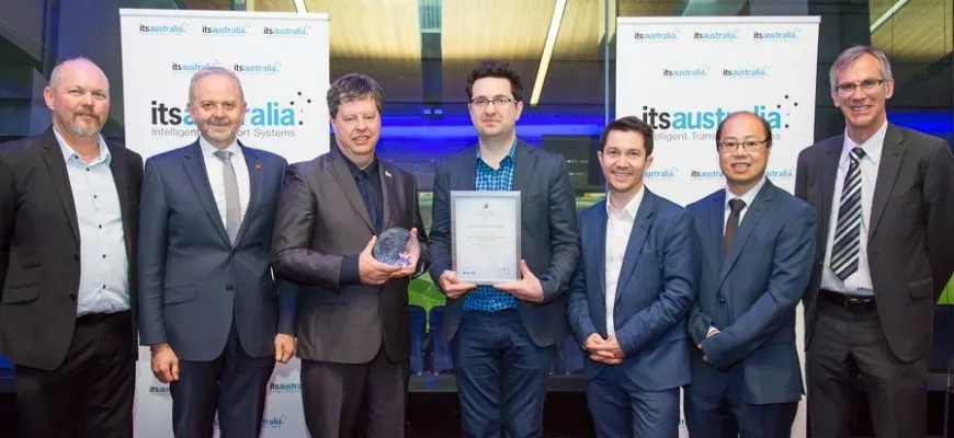 Addinsight being awarded at the ITS Australia National Awards