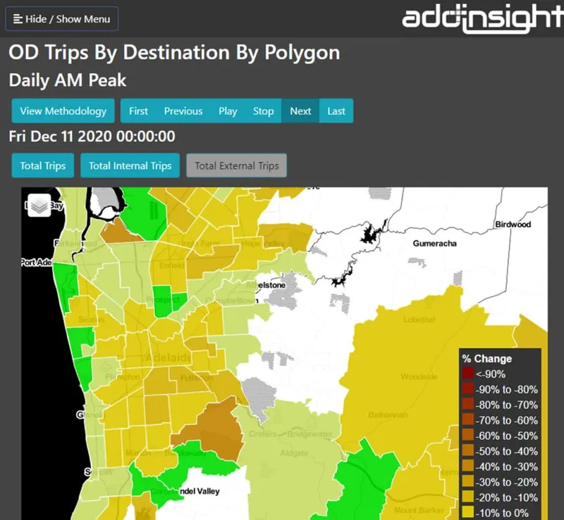 OD Trips by Destination by Polygon