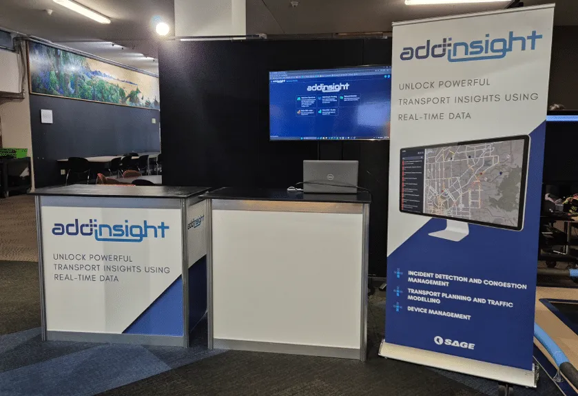 Addinsight booth at T-Tech 2025 trade show